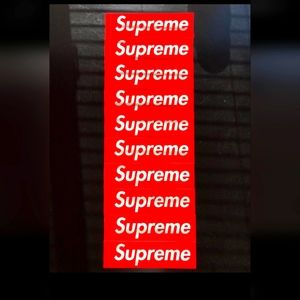 10 x Supreme Box Logo Sticker